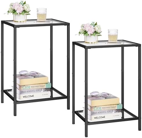 HOMSHO Side Tables Set of 2 by HOMSHO