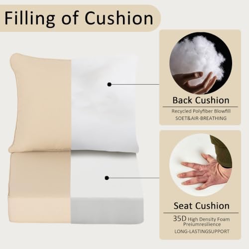 COZYVIDA Patio Seat Cushions - Image 6