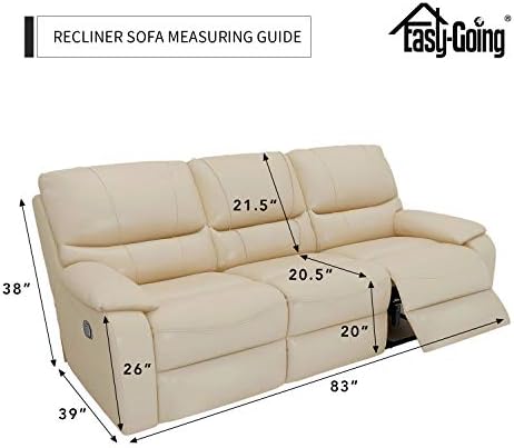 Easy-Going 8 Pieces Recliner Couch Stretch Sofa Slipcover Wine - Image 6