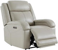 Watson & Whitely Oversized Genuine Leather Wall Hugger Power Recliner by WatsonWhitely