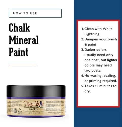 Dixie Belle Paint Company Chalk Mineral Paint - Image 3