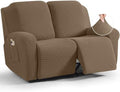 TAOCOCO Stretch Loveseat Recliner Covers 6 Piece by TAOCOCO
