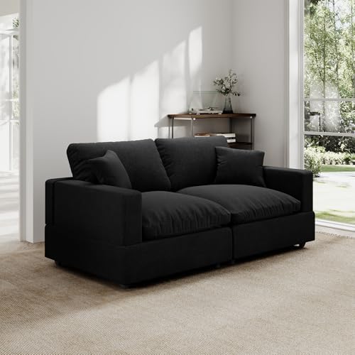 Modern Sectional Linen Cloud Couch by Gtilzria
