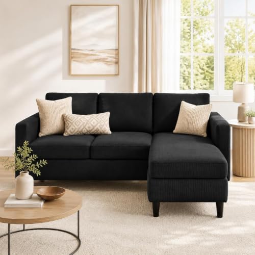 Nuturelly 73.6" L-Shaped Small Sectional Sofa - Image 3