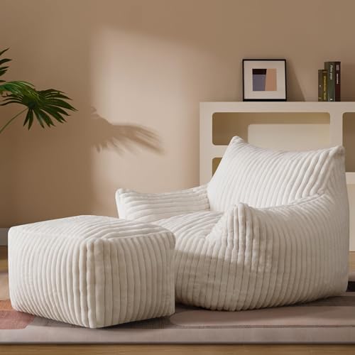 Gericco Oversized Bean Bag Chaise Lounge Chair by Gericco