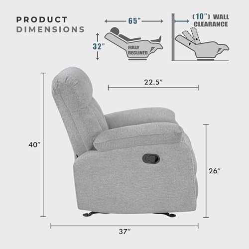 Lexicon Manual Double Recliner Loveseat - Image 2