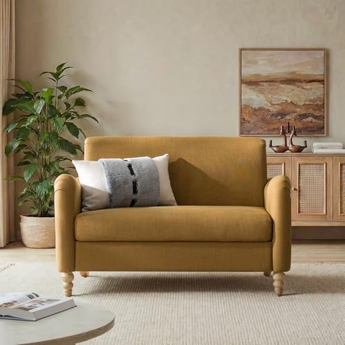 EcoHarbor Living 50.5" Mid-Century Modern Couch, Upholstered Sofa by ECOHARBOR