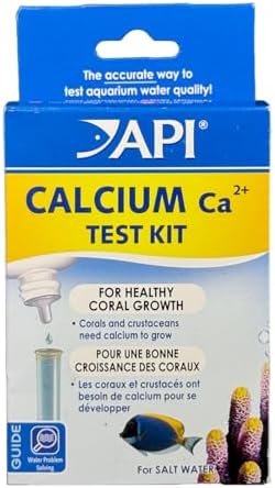 API CALCIUM TEST KIT Saltwater Aquarium Water 1-Count Test Kit by API