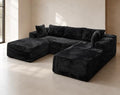 Boneless Couch Modular Sectional Sofa Cloud Couch by Cloud-LikeComfortYouCanFee