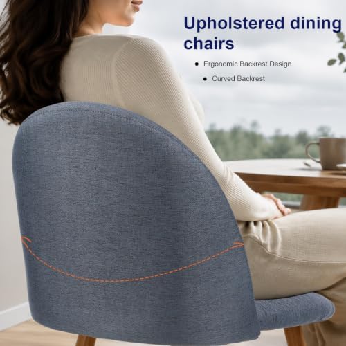 Modern Dining Chairs Set of 2, Kitchen Chairs - Image 4