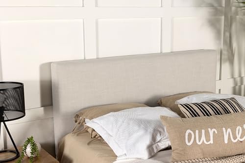Coaster Pirro Queen and Full Upholstered Panel Headboard, Sand 315980QF - Image 2