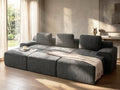 122" Oversized Boneless Couch, Comfort Cloud Sectional Couches by VYUXWO