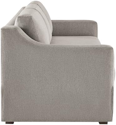Serta® Hawthorne 90.6" Slipcovered Queen-Size Convertible Pop-up Sofa, - Image 3