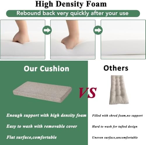 Piano Bench Cushion 32x12 Inch for Indoor - Image 5