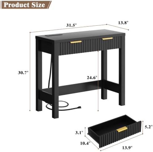 Cyclysio 32" Small Console Table - Image 3