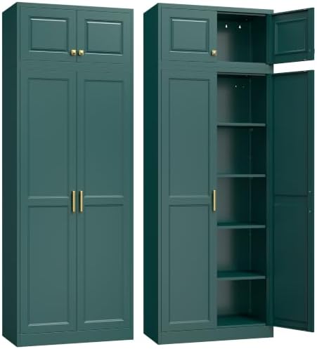 Steeloong 86"Metal Pantry Storage Cabinet by Steeloong