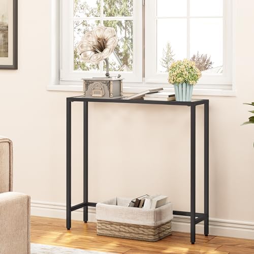 HOOBRO 29.5" Narrow Console Table, Modern Sofa Table Behind Couch Table - Image 5
