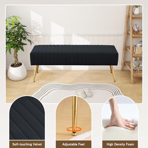 Furnimart 44 Inch Bedroom Ottoman Bench - Image 6