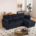 HAOMARKETS 90" Wide Modular L Shaped Sofa Couch by HAOMARKETS