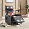 Manual Swivel Rocker Recliner Chair by EZZUP
