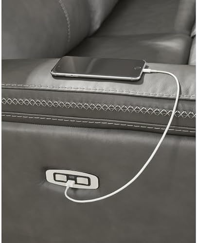 Signature Design by Ashley Burnley 5-Piece Power Reclining Sectional - Image 5