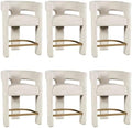 Jofran Gwen Natural Upholstered Counter Stool by Jofran+Inc.