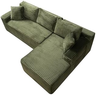 95" L-Shaped Right Facing Cloud Sectional Couch - Image 4