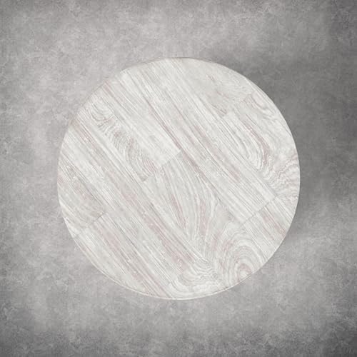 SIMPLIHOME Boyd 13" Wide Solid Mango Wood Table in Distressed White - Image 3