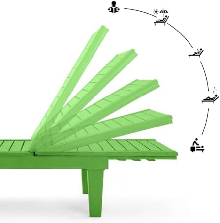 Nestl Patio Lounge Chair Outdoor, Sun Tanning Chair, Chaise Lounge Outdoor - Image 4