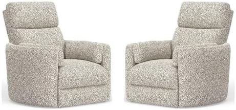 Pemberly Row Contemporary Power Swivel Glider Recliner by PEMBERLYROW