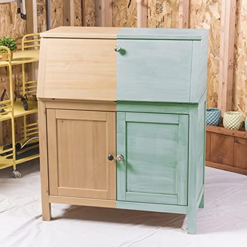 Rust-Oleum Chalked All-in-One Ultra Matte Serenity Blue Spray Paint - Image 4