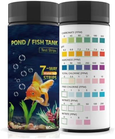 7IN1 Aquarium Test Strips by AKSBTEC