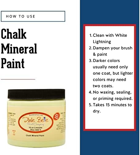Dixie Belle Paint Company Chalk Mineral Paint - Image 2