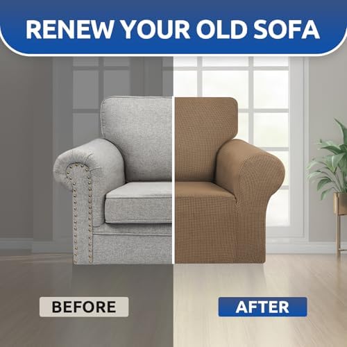 KEKUOU Stretch Chair Sofa Slipcover, Single Couch Cover - Image 5