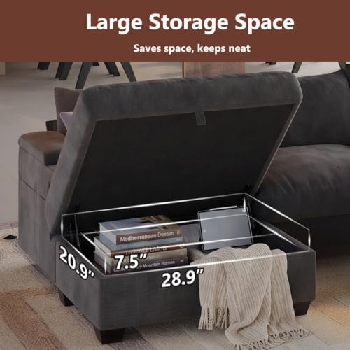 107" L Shaped Sectional Couches - Image 5