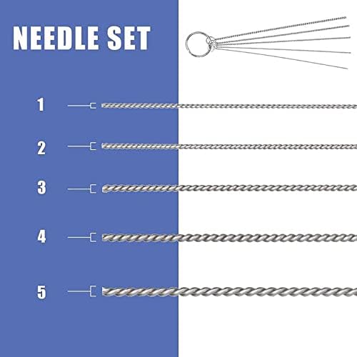 4 Set Airbrush Spray Gun Wash Cleaning Tools Needle Nozzle Brush Glass Cleaning Pot Holder