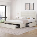 Yaheetech Queen Upholstered Bed Frame by Yaheetech