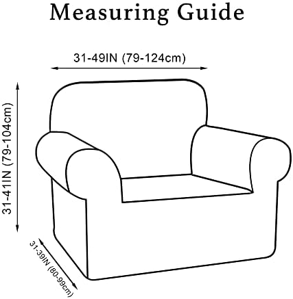 Turquoize Stretch Velvet Chair Cover Sofa Chair Covers - Image 6