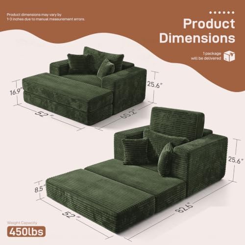Oversized Chaise Lounge Chair - Image 3
