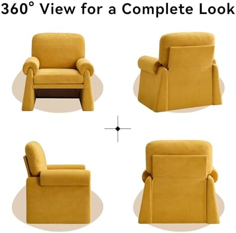Oversized Accent Chair, Comfy Living Room Chairs, Single Sofa Chair - Image 7