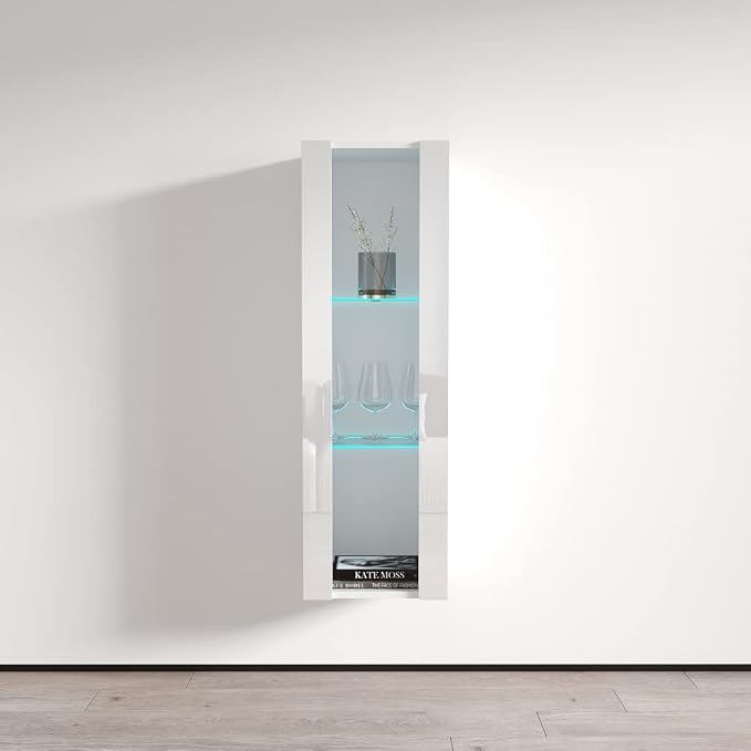 Meble Furniture Freestanding Bookcase Cabinet Type-21 — Customizable 16-Color by MebleFurniture