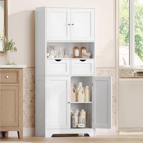 TEENFON Tall Bathroom Storage Cabinet - Image 2