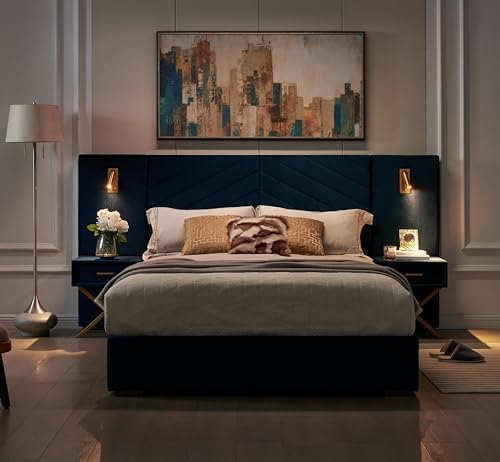 King Size Upholstered Bed Frame - Image 5