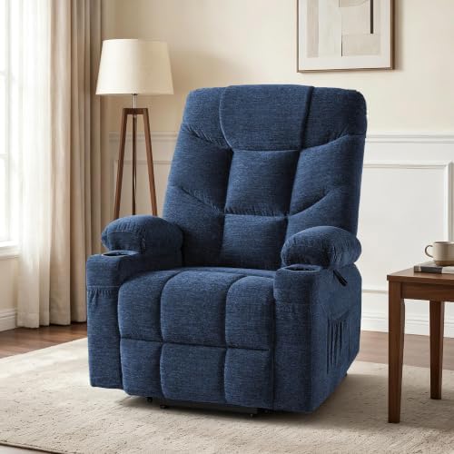 MCombo Power Lift Recliner for Elderly, Fabric 7283 - Image 6