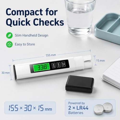 3 in 1 TDS Meter, EC/TDS/Temperature, Water Tester - Image 3