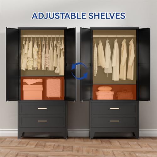COFaR Armoire Wardrobe Closet - Image 5