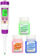 pH Meter for Food Fermentation, Spear pH Probe for Canning Salsa by GIDIGI
