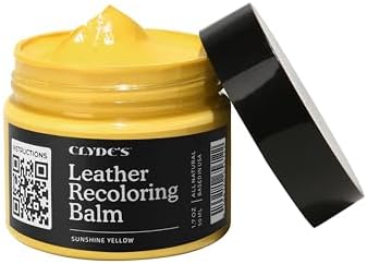 Clyde's™ Leather Company Leather Recoloring Balm – Color Restore & Scratch by ClydesLeatherCompany