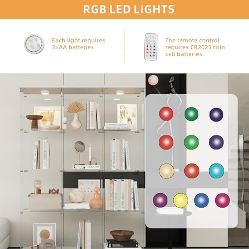 LFT HUIMEI2Y 12-Shelf Glass Display Cabinet - Image 6