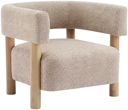 Christopher Knight Home Carly Low Profile Accent Chair, Round Backrest Side - Image 5